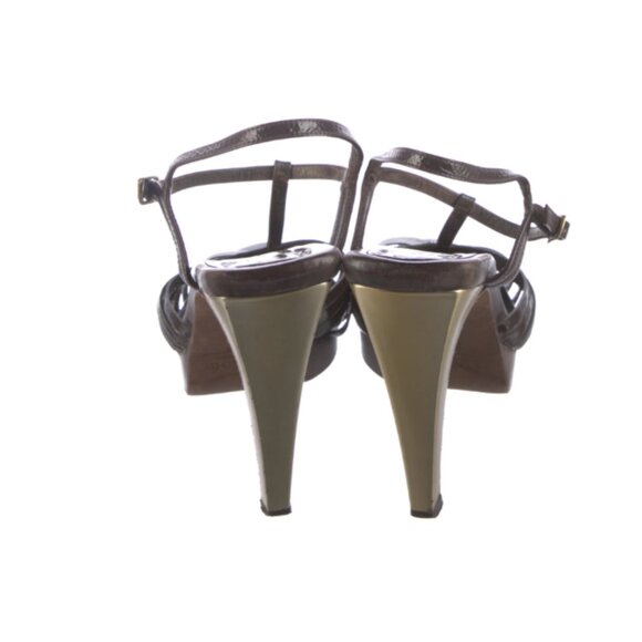 Chloé Leather Gladiator Sandals - Picture 2 of 5